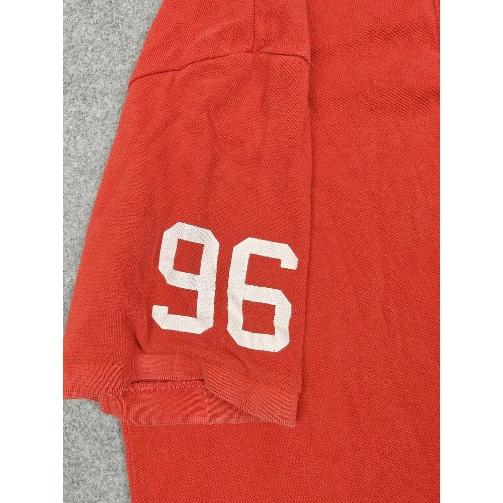 Vintage Old Skool Polo Shirt Boys XL Red Urban Royale‎ 96 Crest Embroidered Logo
